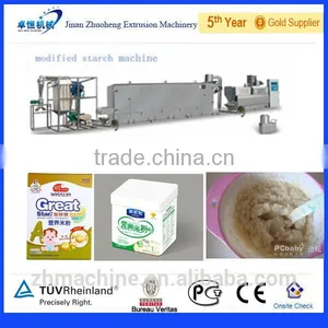 Modified Starch Production Line Twin Screw Extruder Nutritional Powder Production Line thumbnail-1