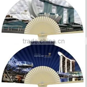 Handcrafted Folding Slik Bamboo Wedding/dance Fan.bamboo Fans thumbnail-3
