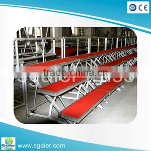 China Aluminum Folding Choir Stage Chorus Stage Choral Riser thumbnail-2
