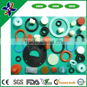 Any Kind of Colored Rubber Parts Silicone Rubber O Ring thumbnail-1