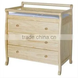 Classical Three Drawers Baby Change Table Baby Changing Table thumbnail-5