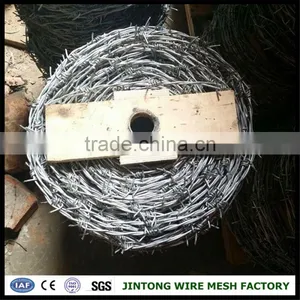 gi Barbed Wire Weight Barbed Iron Wire Zinc Coated Barbed Wire thumbnail-1