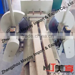 High Quality Low Price Good Performance Double Head Wood Sawdust Block Making Machine/wood Shaving Block Pressing Machine thumbnail-1