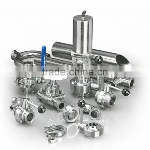 Stainless Steel Sanitary Clamp Ferrule Fittings thumbnail-1