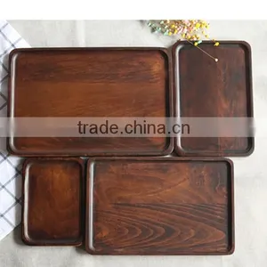 OEM High Quality Wooden Serving Tray for Hotel thumbnail-3