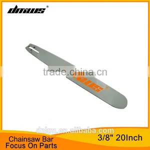 5200 52cc Chainsaw Spare Parts 20 Inch 3/8" Pitch 68 Sections Laminated Chain Saw Guide Bar thumbnail-1
