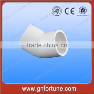 110mm PVC Water Pipe Fitting 45 Deg Elbow thumbnail-1