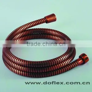 Red Bronzed S.S Shower Hose/ACS Approved & According to TUV thumbnail-1