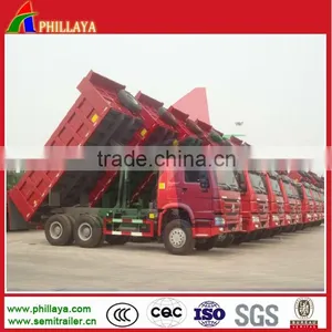 371 HP Sino Howo 6x4 Dump Truck / Dumper for Heavy Duty Transportation thumbnail-6
