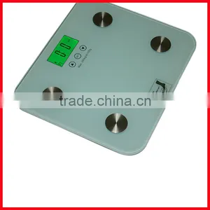 200kg Digital Body Fat Water Bone Calories BMI Analyser Glass Bathroom Scales thumbnail-5