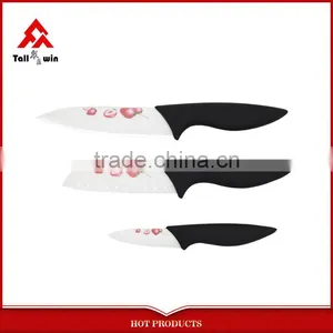 Non-stick Ceramic Coating Fruit Carving Knife Set thumbnail-1