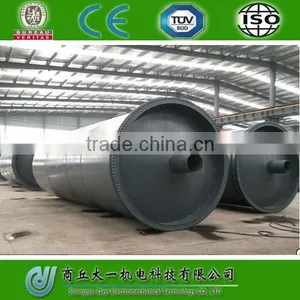 Environmental Friendly Professional Pyrolysis Plant Manufacture For Tyre ,Rubber And Plastic thumbnail-1