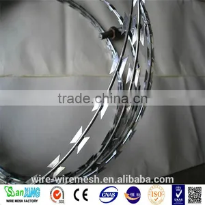 Concertina/Hot Dipped Galvanized Razor Barbed Wire/Airport Fencing thumbnail-2