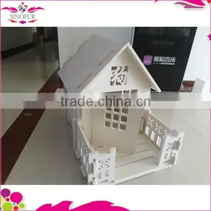 Factory Outlets, Wholesale Design Custom Wood Plastic Composites Rabbit Cage thumbnail-2
