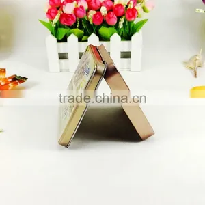Factory Sale Rectangular Hinged Cigar Tin Metal Box thumbnail-6