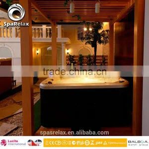 Chinese Supplier Cheap Outdoor Mini Pool Spa Whirlpool (S502) thumbnail-1