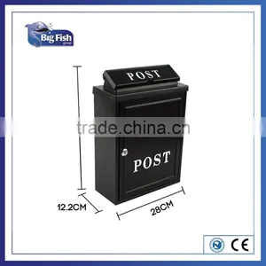 2016 Home Collection Glavanizad Steel Mail Box Post Box thumbnail-4