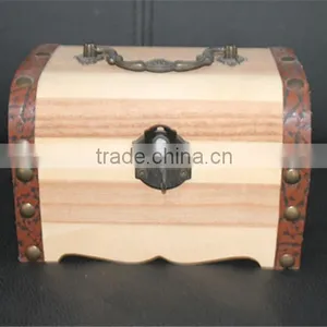 Handmade Hot Selling Antique Wood Jewelry Box With Handle thumbnail-4
