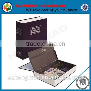 Safety Deposit Box Cash Lock Key Book Dictionnaire Safety thumbnail-1