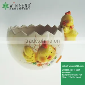 Easter Holiday Chicks Pot for Home Decoration WS1037-NH121003A thumbnail-1
