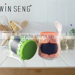 New Design Kitchen Porcelain Container Air Tight Food Canister thumbnail-4