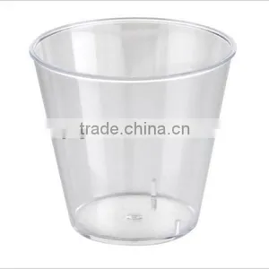 Clear Plastic Shot Glass 1oz thumbnail-1