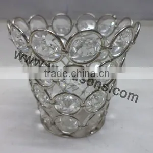 Party Use Decor Crystal Votive Candle Holder thumbnail-2