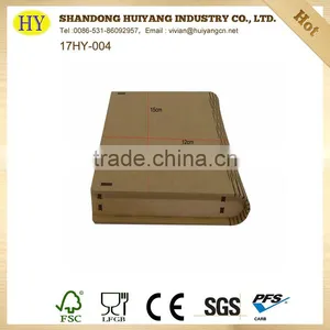 Unfinished Handmade Factory Book Shaped Wooden Packaging Box thumbnail-3