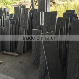 Mushroom Finished Tile Dark Grey Basalt Tiles Antique Black Basalt Wall Tiles thumbnail-3