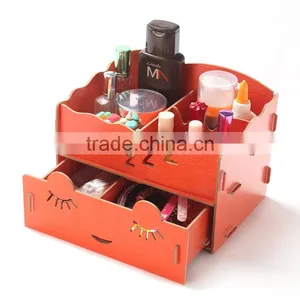 Hot Selling European Style Jewelry Storage Box DIY Wooden Box Creative Desktop Storage Box thumbnail-3
