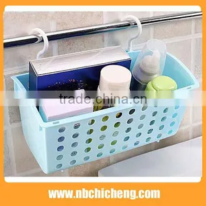 Wall Shelf Plastic Bathroom Shelf Suction Shelf Bracket thumbnail-1