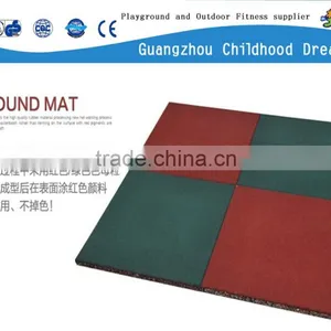 (HC-0704) 2015 Newest Anti-UV EN1177 Certificated 2.5cm Thickness Outdoor Rubber Tyre Rubber Floor thumbnail-1