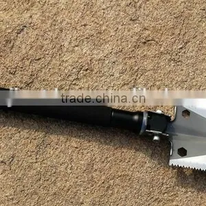 Innovative Multifunction Compact Rescue Equipment Shovel Knife Saw Fire Flint thumbnail-1