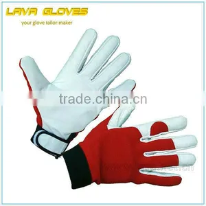 2015 Handling Pig Leather Safety Work Gloves thumbnail-1