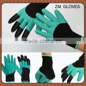 ABS Plastic Garden Digging Genie Gloves With Claws thumbnail-6