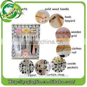 China Alibab Cheap Cartoon Wardrobe With High Quality thumbnail-1