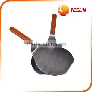 2016 High Quality Tools Wood Handle Stainless Steel Pizza Cutter thumbnail-2