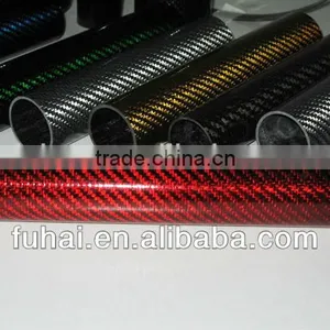 Carbon Fiber Tube, Carbon Fiber Tube With Color thumbnail-1