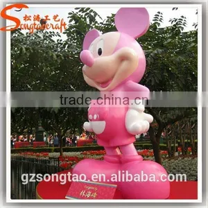 Guangzhou Life Size Rasin Mickey Minnie Mouse Statue Molds for Sale thumbnail-4