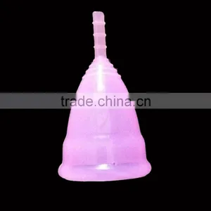 FDA Approved 45 Degree Hardness Silicone Menstrual Period Copa Menstrua thumbnail-1