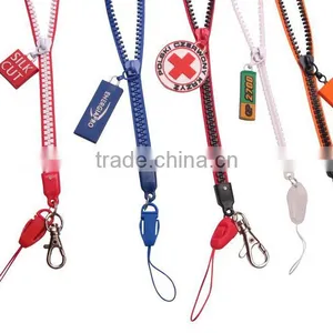 Customize Special Zipper Lanyard,fashion Zipper Lanyard thumbnail-1