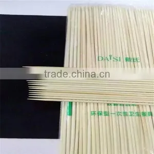 China Factory Hot Sale Disposable Barbecue Tools Round Sticks BBQ Natural Bamboo Skewers thumbnail-2