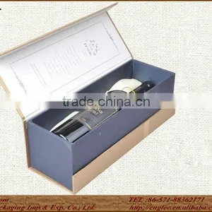 Cheap Foldable Single Bottle Cardboard Wine Pakaging Boxes thumbnail-1