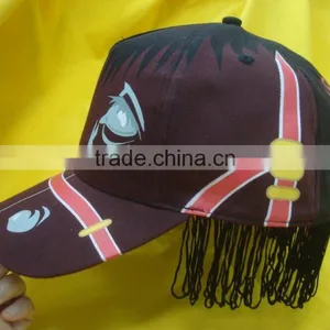 100% Cotton Crazy Hats With Printing LOGO thumbnail-3