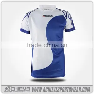 Cheap 100% Polyester Dry Fit Rugby Jersey Kits thumbnail-4