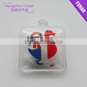 Clear Custom Feather Inflatable Tag for Winter Snow Jacket thumbnail-3