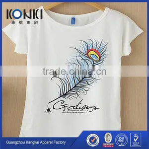 Fresh Unisex Round Neck Plain T-shirts With Printing for Boy and Girl thumbnail-1