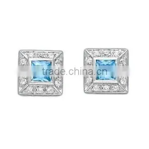 Stud Colorstone Earring(DTSE 000041) thumbnail-1