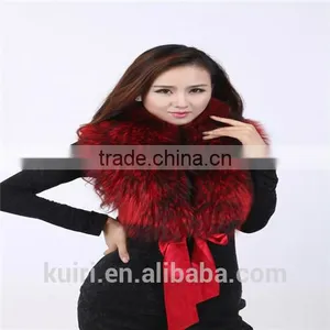 Wholesale Fall Winter Fashion Style Luxury Vintage Large Size Faux Fox Fur Collar/scraf thumbnail-3
