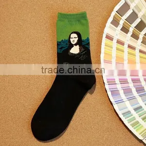 Classical Cartoon Summer Style Happy Socks Character Pattern Superheroes Socks for Man Woman thumbnail-5